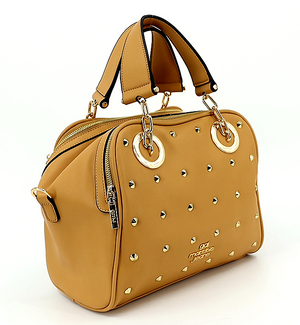 Gai Mattiolo Gold Accent Handbag - MELANGE&KITSCH