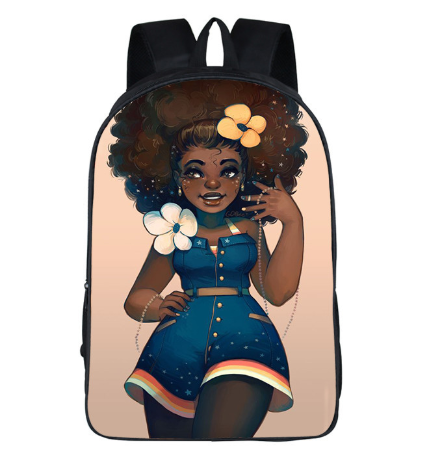 Princess Painted Backpack - MELANGE&KITSCH