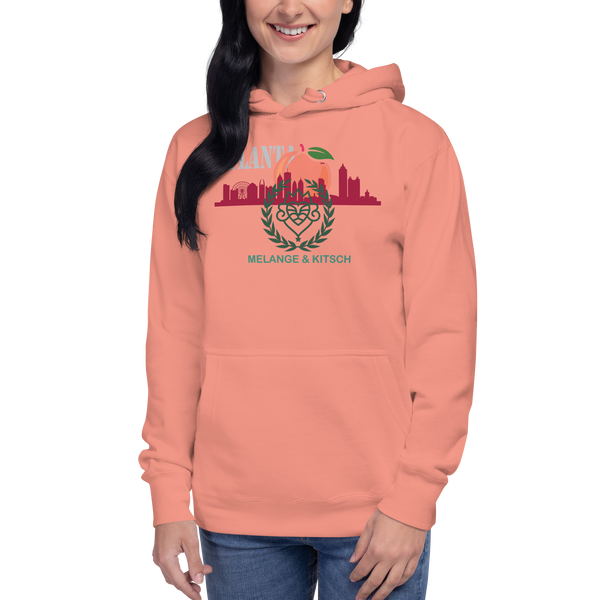 M&K ATL Ladies Hoodie - MELANGE&KITSCH