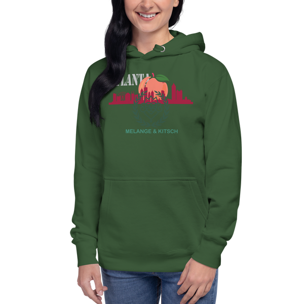 M&K ATL Ladies Hoodie - MELANGE&KITSCH