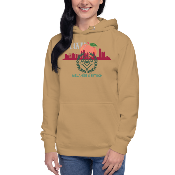 M&K ATL Ladies Hoodie - MELANGE&KITSCH