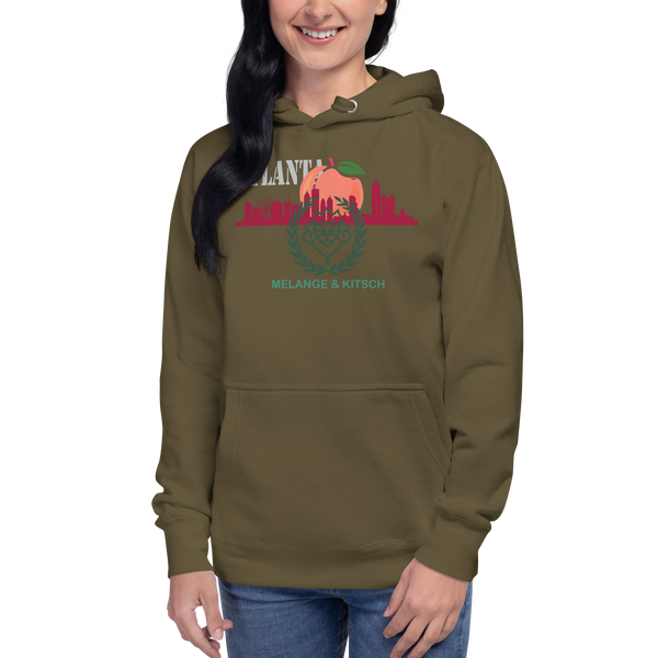 M&K ATL Ladies Hoodie - MELANGE&KITSCH