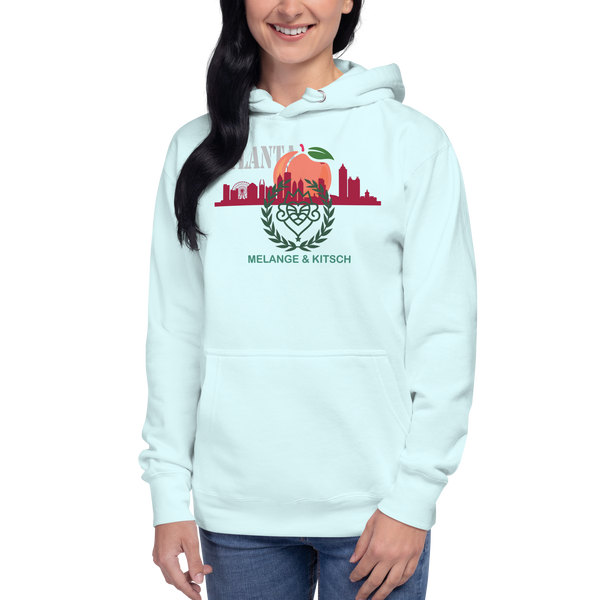 M&K ATL Ladies Hoodie - MELANGE&KITSCH